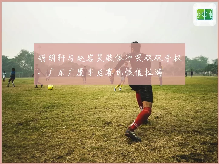 胡明轩与赵岩昊肢体冲突双双夺权，广东广厦季后赛仇恨值拉满